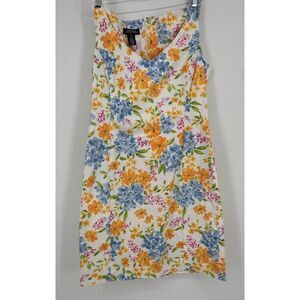 Jones New York‎ Signature Sheath Floral  Size 8 Dress